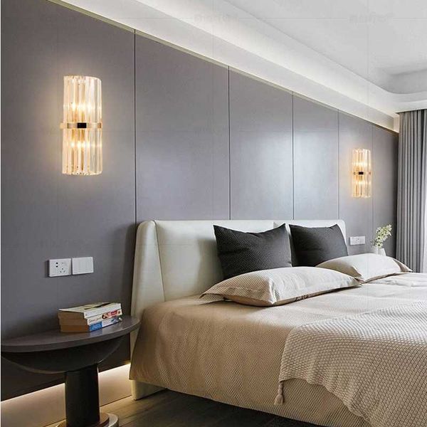 wall lamp bedroom living room bedside aisle light luxury led background crystal simple american
wall lamp bedroom living room bedside aisle light luxury led background crystal simple american