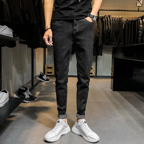 New Coreano 2021 Outono Magro Ajuste Dos Homens Moda Simples Preto Casual Calas De Brim Streetwear Todo o Jogo 28-34 W1OF, Blue
New Coreano 2021 Outono Magro Ajuste Dos Homens Moda Simples Preto Casual Calas De Brim Streetwear Todo o Jogo 28-34 W1OF, Blue