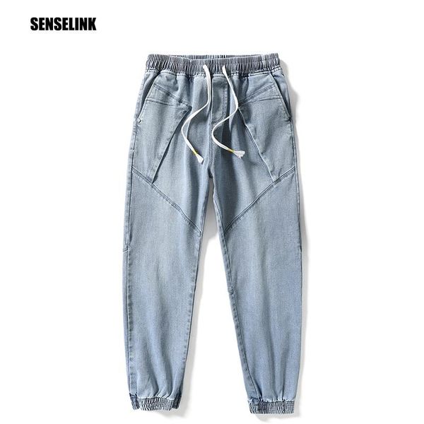classic trousers spring summer jeans pants 2021 new men's casual fashion brand korean loose denim pants, Blue
classic trousers spring summer jeans pants 2021 new men's casual fashion brand korean loose denim pants, Blue