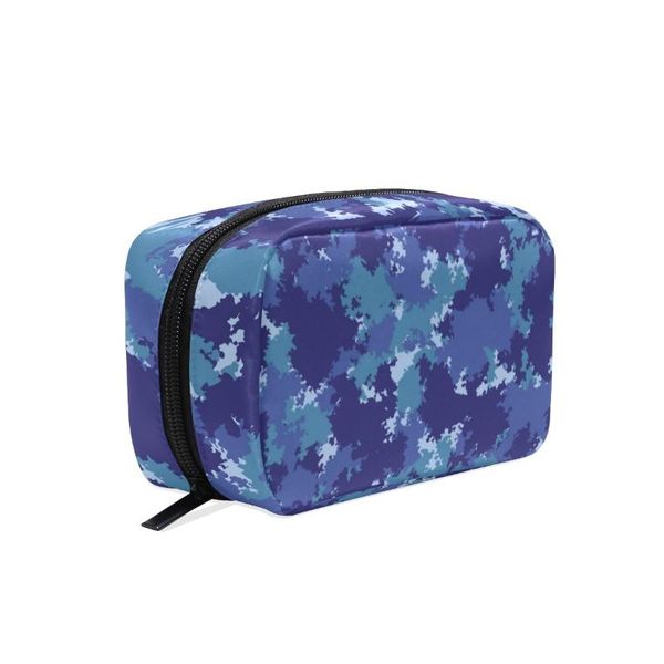 cosmetic bags & cases fengju makeup bag portable toiletries fashionable square storage for girls lady woman camouflage blue
cosmetic bags & cases fengju makeup bag portable toiletries fashionable square storage for girls lady woman camouflage blue
