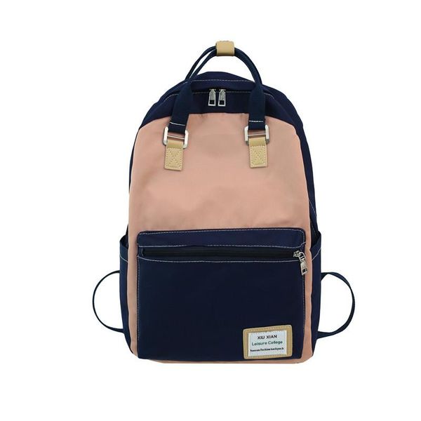 school bags student for girls teenage backpack women bookbags large oxford pink patchwork portable design preppy teen schoolbag
school bags student for girls teenage backpack women bookbags large oxford pink patchwork portable design preppy teen schoolbag