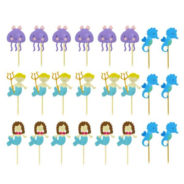 other festive & party supplies 24pcs sea world cake cupcake ers muffin food fruit picks baby shower birthday favors
other festive & party supplies 24pcs sea world cake cupcake ers muffin food fruit picks baby shower birthday favors