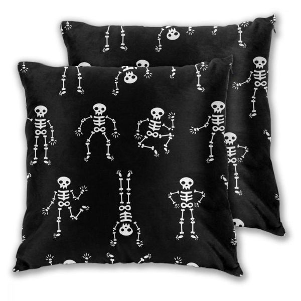 pillow case decorative pillowcase funny halloween dancing skeletons throw square polyester cover for home office
pillow case decorative pillowcase funny halloween dancing skeletons throw square polyester cover for home office
