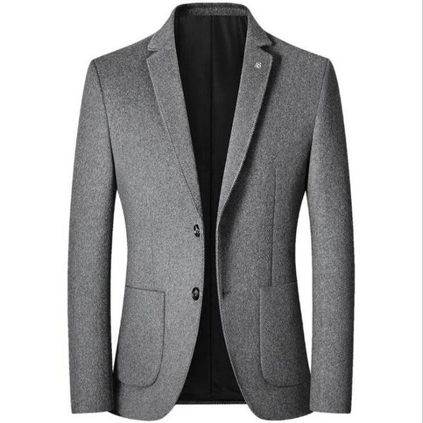 men's suits & blazers woolen coat men youth casual singles autumn winter wool warm fashion suit outwear jacket, White;black
men's suits & blazers woolen coat men youth casual singles autumn winter wool warm fashion suit outwear jacket, White;black
