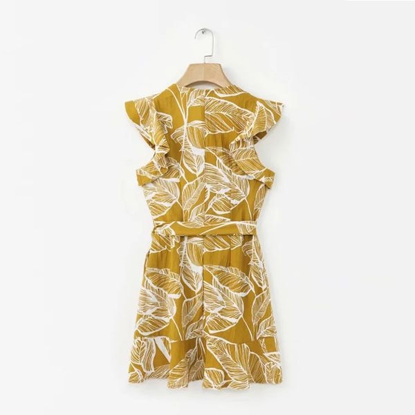 summer printed ruffles mini women dress high waist sleeveless female vestidos casual lace up women dress, Black;gray
summer printed ruffles mini women dress high waist sleeveless female vestidos casual lace up women dress, Black;gray