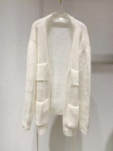 women's knits & tees 2021 women fashion long-sleeved sequined wool cardigan 0911, White
women's knits & tees 2021 women fashion long-sleeved sequined wool cardigan 0911, White