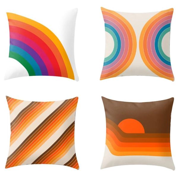 pillow case retro sunset rainbow square pillowcase living room sofa cushion cover bedroom comfortable home decor
pillow case retro sunset rainbow square pillowcase living room sofa cushion cover bedroom comfortable home decor