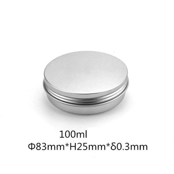 storage bottles & jars cosmetic cream sample jar metal skin care tool sliver 100ml screw cap round aluminum tin emulsion travel empty 5
storage bottles & jars cosmetic cream sample jar metal skin care tool sliver 100ml screw cap round aluminum tin emulsion travel empty 5