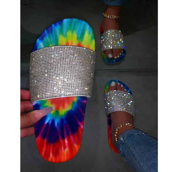 slippers summer rhinestones women fashion multicolor gradient flip flops flat for indoor outdoor beach d30, Black
slippers summer rhinestones women fashion multicolor gradient flip flops flat for indoor outdoor beach d30, Black