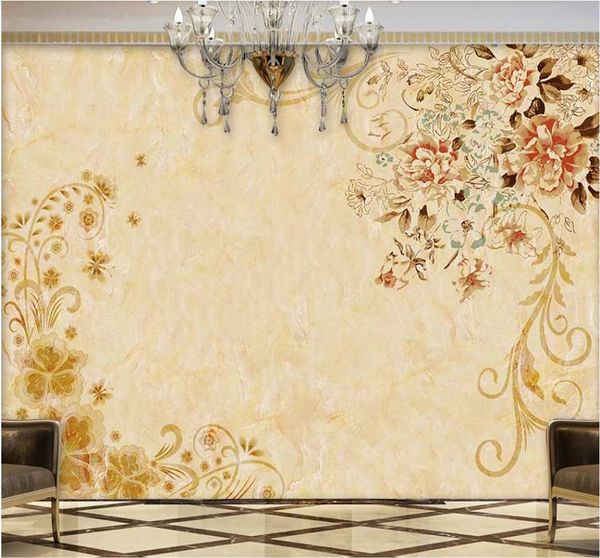 xuesu hand-painted garden flower marble texture simple european mural professional custom 8d waterproof wallpaper
xuesu hand-painted garden flower marble texture simple european mural professional custom 8d waterproof wallpaper