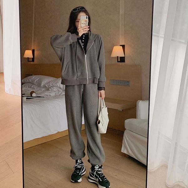 fashion hoodies pant sets spring long sleeve comfy set woman pant suits solid color ensembles femme ladies clothes di50tz, White
fashion hoodies pant sets spring long sleeve comfy set woman pant suits solid color ensembles femme ladies clothes di50tz, White