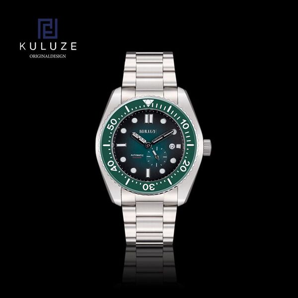 wristwatches kuluze designbrand ocean green clock dial automatic mechanical watch titaniumstrap 300m waterproof eters and firm sapphire, Slivery;brown
wristwatches kuluze designbrand ocean green clock dial automatic mechanical watch titaniumstrap 300m waterproof eters and firm sapphire, Slivery;brown