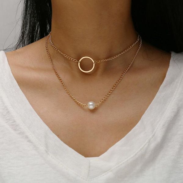 pendant necklaces jewelry circle necklace ladies multi-layer imitation pearl 2021, Silver
pendant necklaces jewelry circle necklace ladies multi-layer imitation pearl 2021, Silver