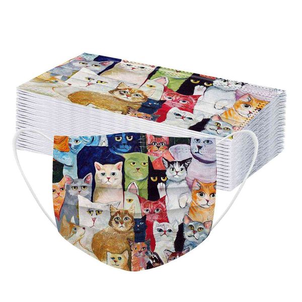 2021 disposable cartoon cat print mask three-layer anti-dust and windproof cotton cloth masks 41ms
2021 disposable cartoon cat print mask three-layer anti-dust and windproof cotton cloth masks 41ms