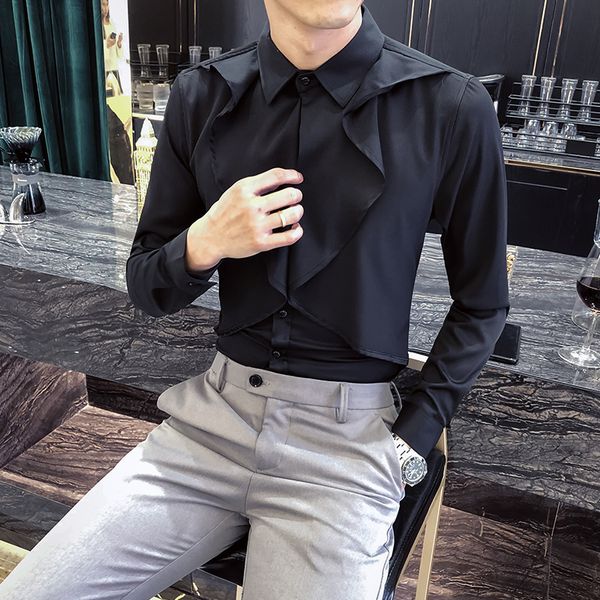primavera nova new moda manga longa camisa roupas masculinas simples todos jogos fino ajuste formatura vestido b 8i4x, Black;brown
primavera nova new moda manga longa camisa roupas masculinas simples todos jogos fino ajuste formatura vestido b 8i4x, Black;brown