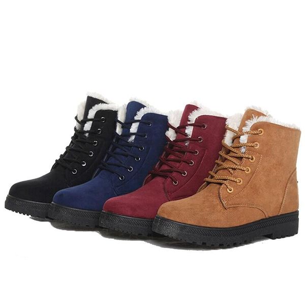 boots winter lovers women warm snow ankle heels fashion platform shoes female botas, Black
boots winter lovers women warm snow ankle heels fashion platform shoes female botas, Black