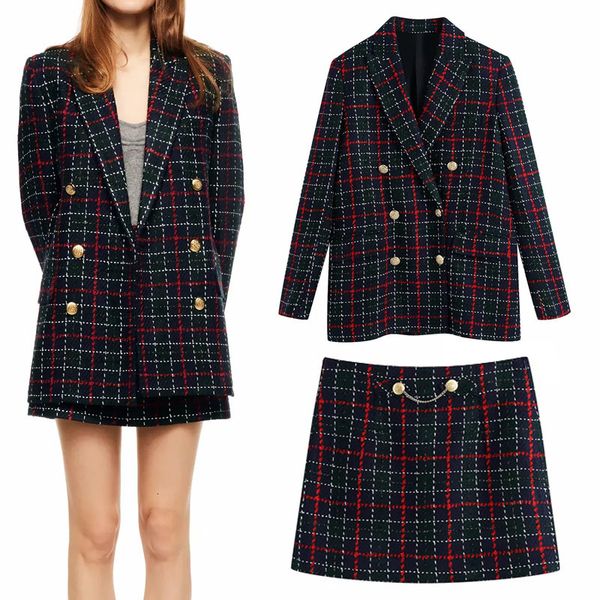 two piece dress za 2 woman's ensemble blazer suit two women's office skirt double casual breasted set tailleur femme tcfo, White
two piece dress za 2 woman's ensemble blazer suit two women's office skirt double casual breasted set tailleur femme tcfo, White