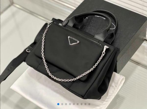 fashion 2pcs/set saffiano handbags shopping bag woman chain bags designer tote two pieces capacity nylon es shoulder bags
fashion 2pcs/set saffiano handbags shopping bag woman chain bags designer tote two pieces capacity nylon es shoulder bags