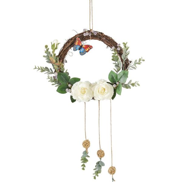 decorations for home rattan wreath diy hanging garland decor wedding artificial flowers
decorations for home rattan wreath diy hanging garland decor wedding artificial flowers