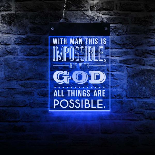 with god all things are possible led neon sign bible verse matthew 19:26 electronic display board religious christian home décor
with god all things are possible led neon sign bible verse matthew 19:26 electronic display board religious christian home décor