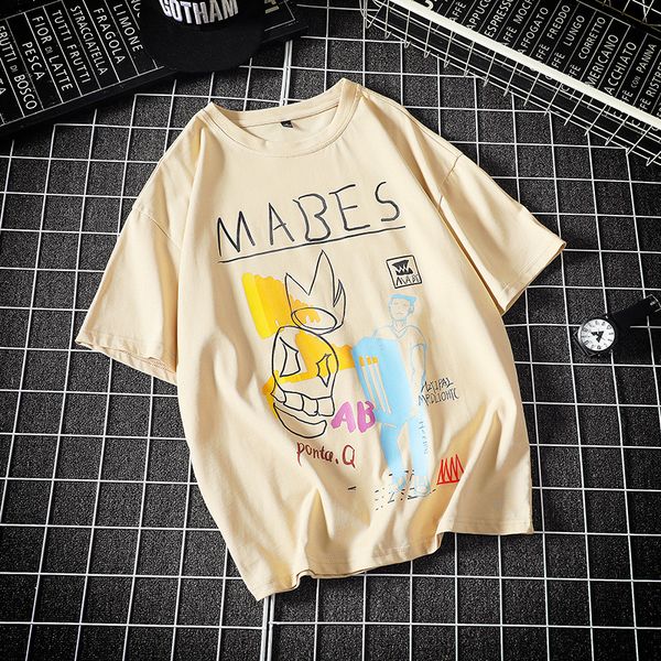 2021 summer new casual short sleeve t shirt men cotton o neck cartoon graffiti novelty fashion t shirt short men women, White;black
2021 summer new casual short sleeve t shirt men cotton o neck cartoon graffiti novelty fashion t shirt short men women, White;black