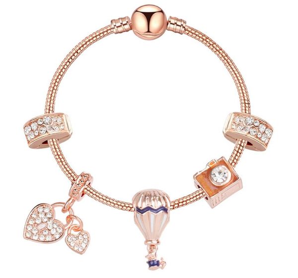 jewelry style charm women fashion beads bracelet bangle plated rose gold diy pendants bracelets jewelry drop delivery 2021 vjbhm, Golden;silver
jewelry style charm women fashion beads bracelet bangle plated rose gold diy pendants bracelets jewelry drop delivery 2021 vjbhm, Golden;silver