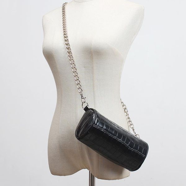 seebeautiful metal chain removable pu leather mini cylindrical bag waist belts woman summer autumn 2021 new tide fashion t353, Black;brown
seebeautiful metal chain removable pu leather mini cylindrical bag waist belts woman summer autumn 2021 new tide fashion t353, Black;brown