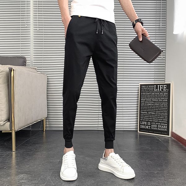 2021 new korean ny fit trousers solid all games streetwear men's pants 36 72n1, Black
2021 new korean ny fit trousers solid all games streetwear men's pants 36 72n1, Black