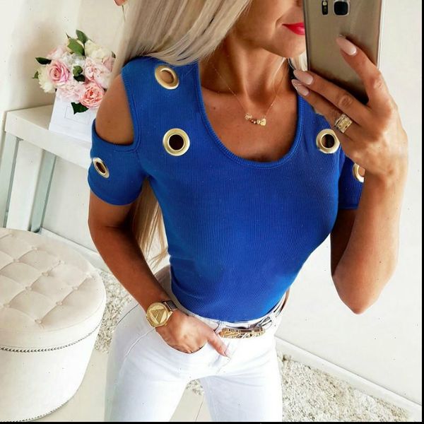 and shirt 2021 fashion off shoulder solid color hollow out short sleeve women blouse summer shirt women, White
and shirt 2021 fashion off shoulder solid color hollow out short sleeve women blouse summer shirt women, White