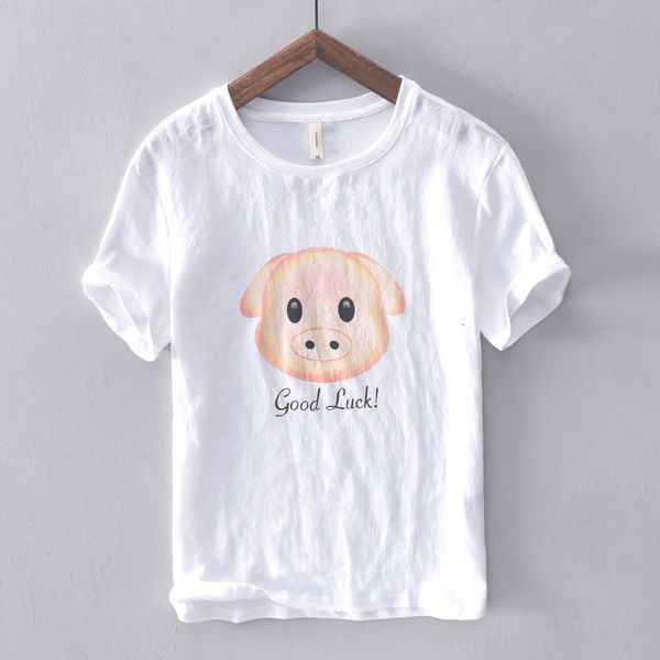 2021 new men's cotton and linen printed stitching t-shirt solid summer white shirt men brand fashion t shirts male camisa chemise 5f4c
2021 new men's cotton and linen printed stitching t-shirt solid summer white shirt men brand fashion t shirts male camisa chemise 5f4c