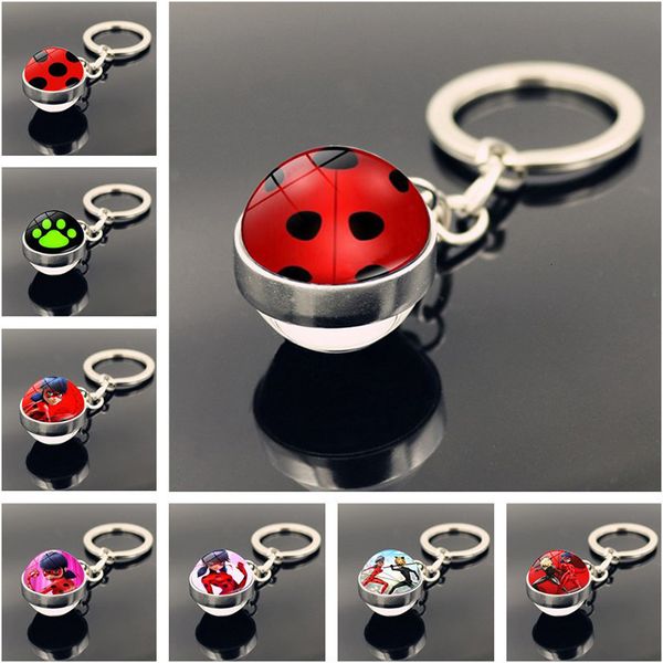 key rings animation surrounding ladybug girl double-sided glass ball pendant jewelry metal key chain accsori, Slivery;golden
key rings animation surrounding ladybug girl double-sided glass ball pendant jewelry metal key chain accsori, Slivery;golden