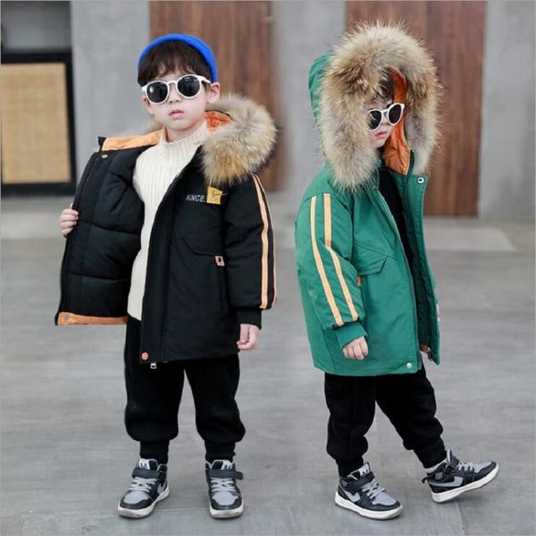 winter 2-10years baby boys cotton padded coat childrens outwear thickened hooded fur collar warm jacket for kids clothes, Blue;gray
winter 2-10years baby boys cotton padded coat childrens outwear thickened hooded fur collar warm jacket for kids clothes, Blue;gray