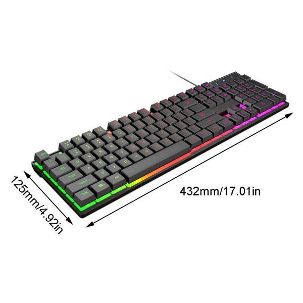 wired gaming keyboard 104 keycaps gamer key board with backlight rgb keyboard dropship
wired gaming keyboard 104 keycaps gamer key board with backlight rgb keyboard dropship