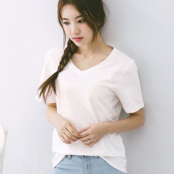 women short mint sleeve shirt garment 210306, White
women short mint sleeve shirt garment 210306, White