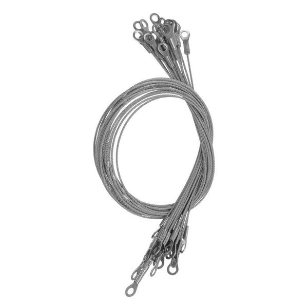 jump ropes 20pcs heavy-duty steel wireropes sports equip accessories braided strap
jump ropes 20pcs heavy-duty steel wireropes sports equip accessories braided strap
