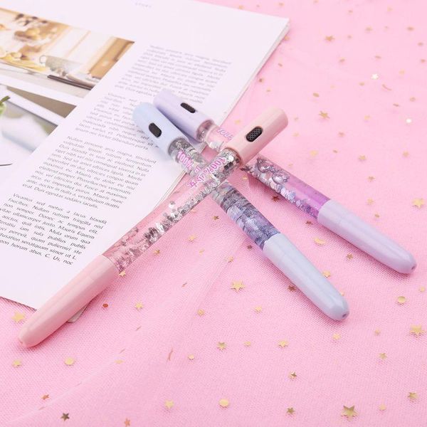 led colorful liquid quicksand 0.5mm ballpoint pen magic wand school stationery office supplies for writing r2ja, Blue;orange
led colorful liquid quicksand 0.5mm ballpoint pen magic wand school stationery office supplies for writing r2ja, Blue;orange