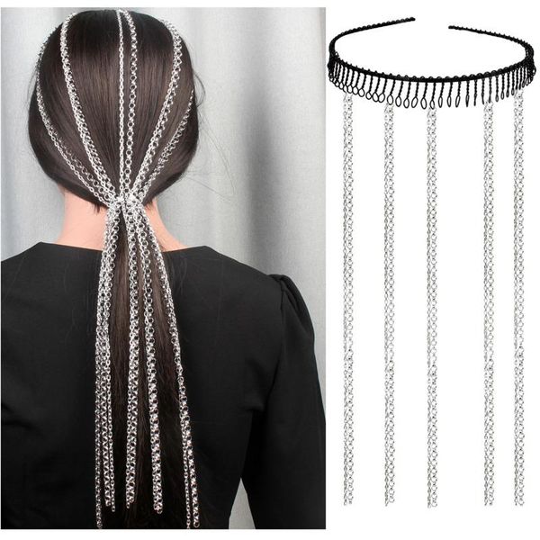 hair accessories stonefans fashion long tassel headband hoop jewelry for women bridal head chain tiara
hair accessories stonefans fashion long tassel headband hoop jewelry for women bridal head chain tiara