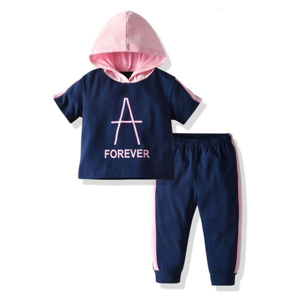 in new wear spring summer 2021: a-line hooded t-shirt, trousers and children's suit, White
in new wear spring summer 2021: a-line hooded t-shirt, trousers and children's suit, White