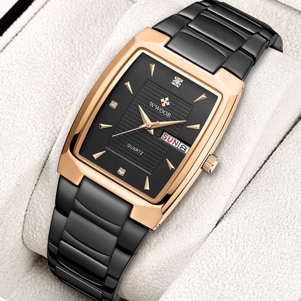 wwoor design square watches men brand luxury business quartz waterproof automatic week date wristwatch montre femme 210527, Slivery;brown
wwoor design square watches men brand luxury business quartz waterproof automatic week date wristwatch montre femme 210527, Slivery;brown