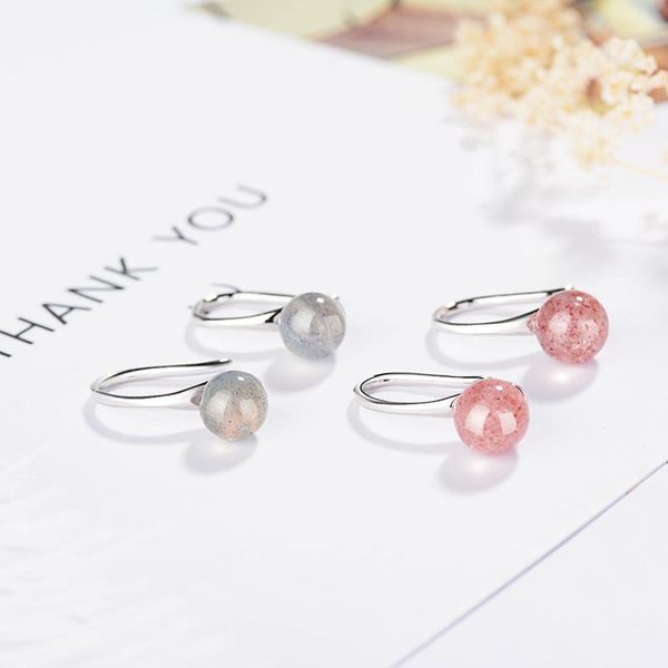 dangle & chandelier exquisite ear jewelry strawberry quartz crystal moonstone hook fashion wild simple classic earrings gift, Silver
dangle & chandelier exquisite ear jewelry strawberry quartz crystal moonstone hook fashion wild simple classic earrings gift, Silver