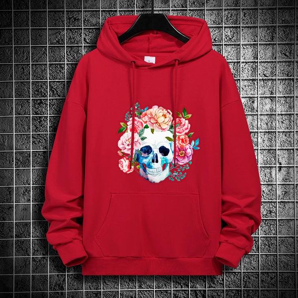 men's hoodies & sweatshirts flower skull couple hoodie long sleeve pullover men women street hip hop sports menswear 0225 casual sudder, Black
men's hoodies & sweatshirts flower skull couple hoodie long sleeve pullover men women street hip hop sports menswear 0225 casual sudder, Black