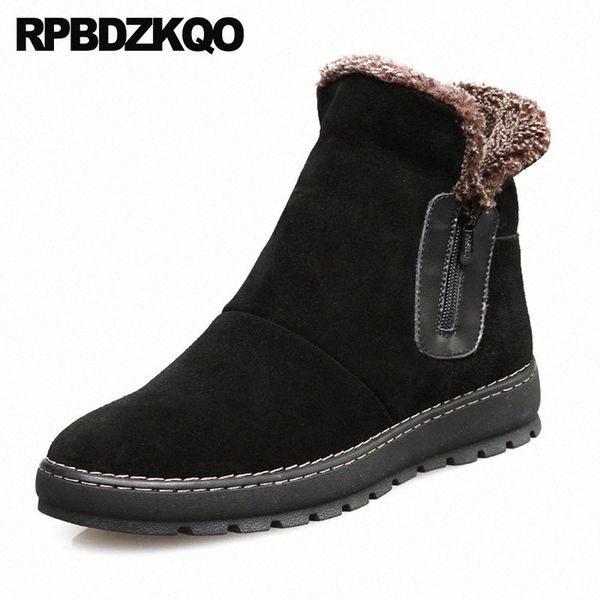 ankle snowboot shoes winter australian zipper high black booties super warm boots russian style full grain snow men fur flat s3ni#
ankle snowboot shoes winter australian zipper high black booties super warm boots russian style full grain snow men fur flat s3ni#