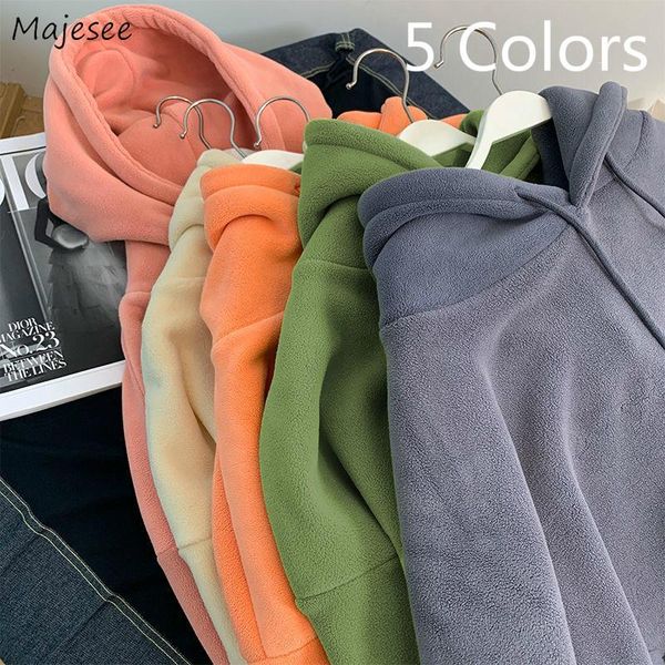 women's hoodies & sweatshirts women hooded solid colorful winter plus velvet thicken long sleeve front pocket loose all-match trendy te, Black
women's hoodies & sweatshirts women hooded solid colorful winter plus velvet thicken long sleeve front pocket loose all-match trendy te, Black