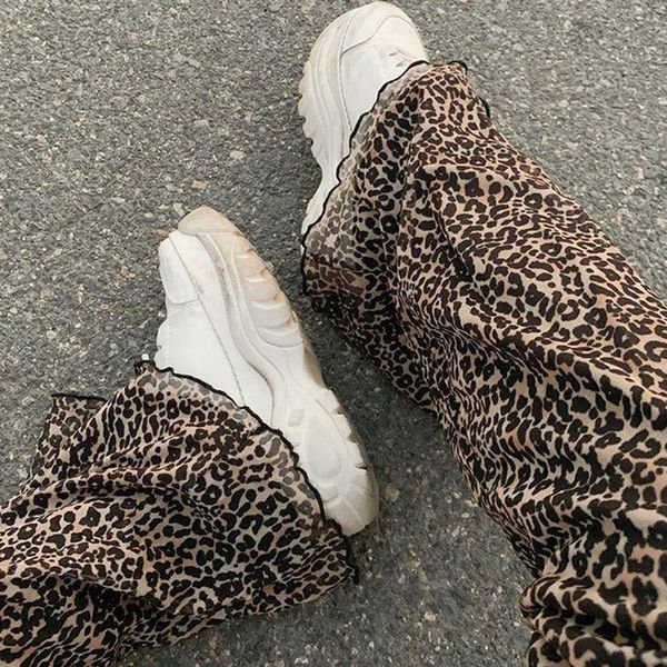 women's pants & capris monerffi brown leopard y2k joggers women high waist flare double layer mesh e girl aesthetic trousers sweatpants, Black;white
women's pants & capris monerffi brown leopard y2k joggers women high waist flare double layer mesh e girl aesthetic trousers sweatpants, Black;white