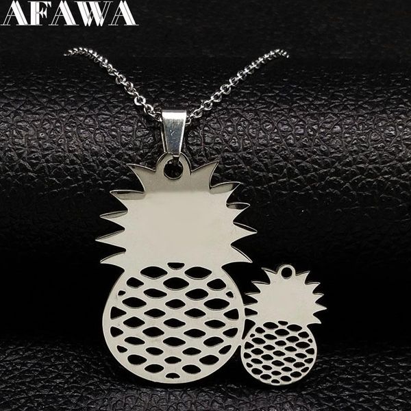 fashion pineapple stainless steel statement necklace women silver color necklace jewellery acero inoxidable joyeria n18183s05
fashion pineapple stainless steel statement necklace women silver color necklace jewellery acero inoxidable joyeria n18183s05