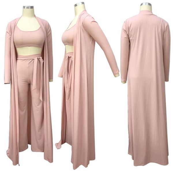 women's tracksuits fashion women casual suit female elastic knitted three piece set drawstring 3 girls outfits pants spring, Gray
women's tracksuits fashion women casual suit female elastic knitted three piece set drawstring 3 girls outfits pants spring, Gray