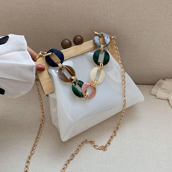 evening bags solid color transparent small bag western style women 's 2021 summer trendy versatile chain messenger shoulder portable
evening bags solid color transparent small bag western style women 's 2021 summer trendy versatile chain messenger shoulder portable