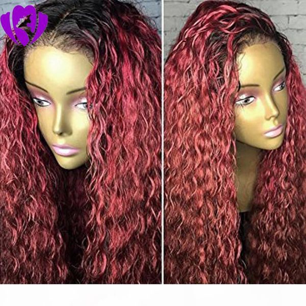 part red synthetic lace front wigs long loose curly ombre wigs red hair wig with baby hair heat resistant, Black
part red synthetic lace front wigs long loose curly ombre wigs red hair wig with baby hair heat resistant, Black