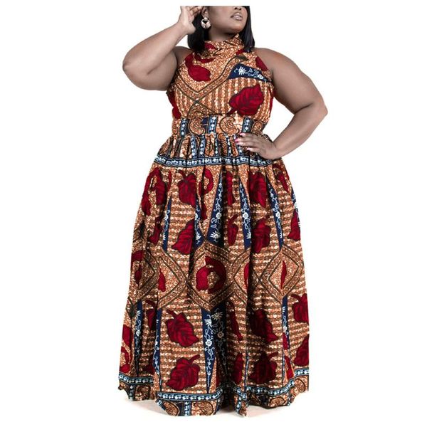 ethnic clothing african dresses for women summer sleeveless printing polyester long dress clothes, Red
ethnic clothing african dresses for women summer sleeveless printing polyester long dress clothes, Red