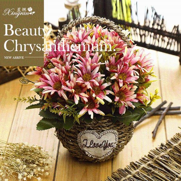 imitation flowers fake bouquet new style recommended european style iceland chrysanthemum indicum artificial rose plant bonsai p
imitation flowers fake bouquet new style recommended european style iceland chrysanthemum indicum artificial rose plant bonsai p